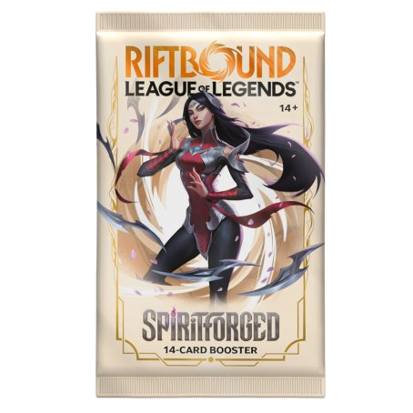(ING) Single booster - Spiritforged - Riftbound League of Legends Tcg
