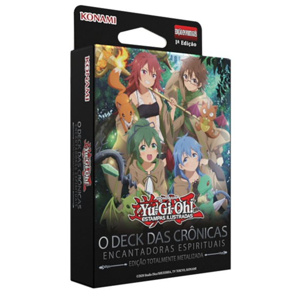 O Deck das Crônicas: Encantadoras Espirituais (Edição Metalizada) - Yu-Gi-Oh! Card Game