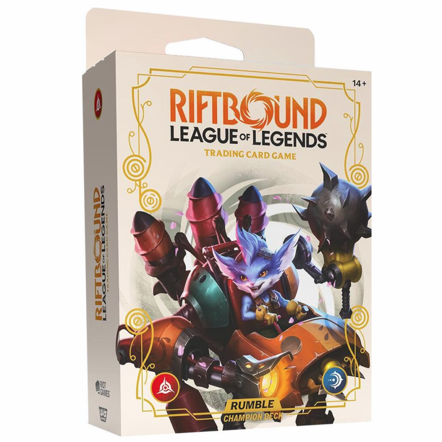 (ING) Champion Deck: Rumble - Spiritforged - Riftbound League of Legends Card Game (02)