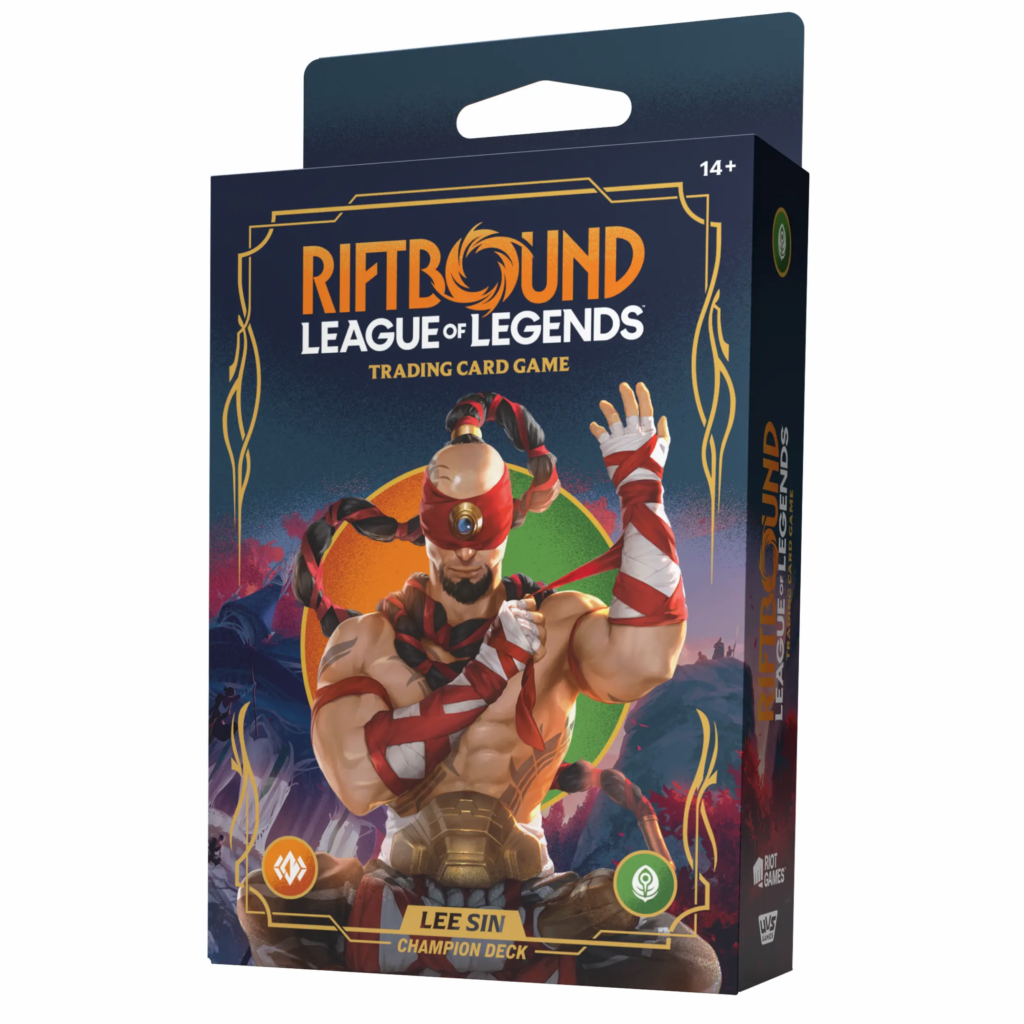 (ING) Champion Deck: Lee Sin - Origins - Riftbound League of Legends Card Game (04)