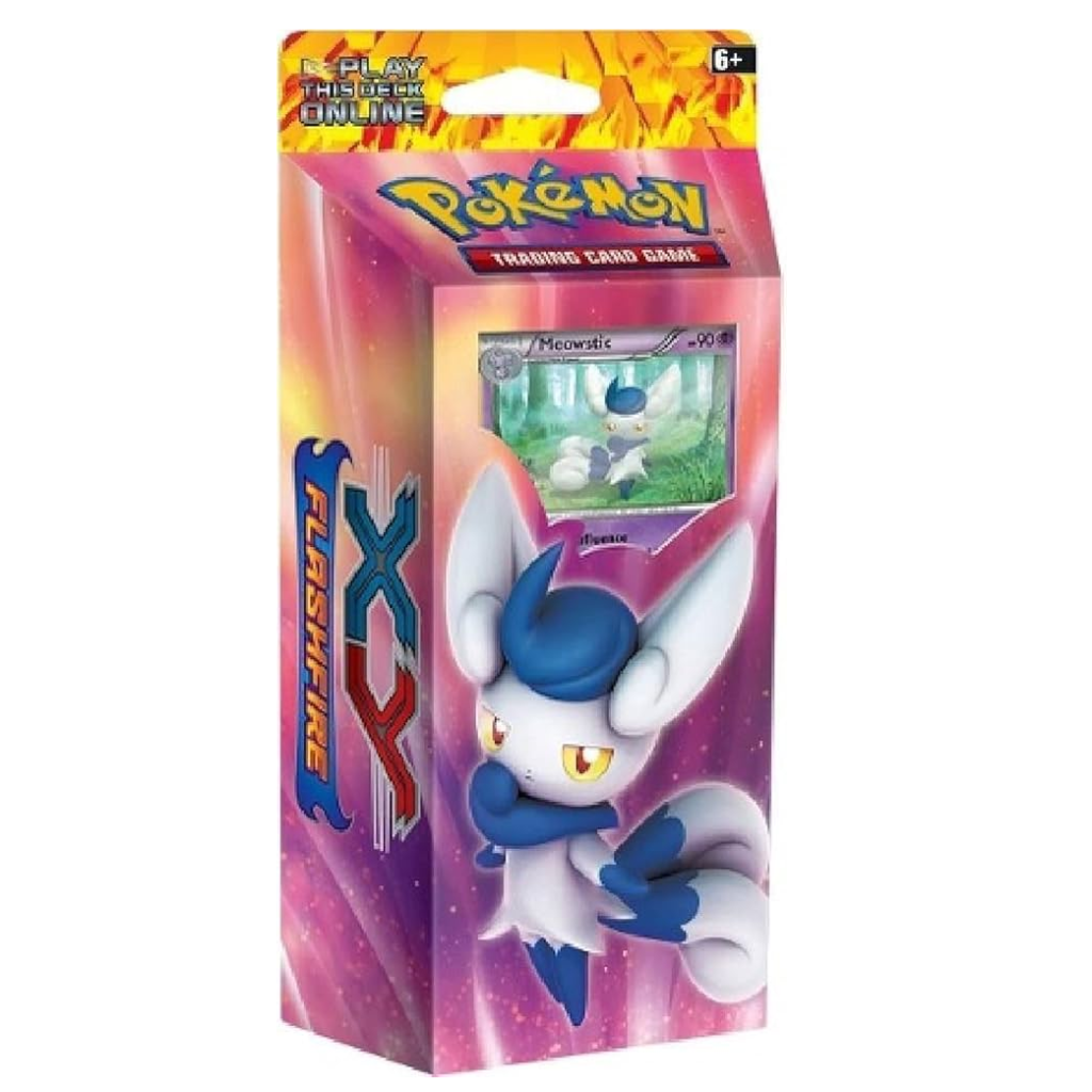 Baralho Temático Tufão Mistíco - Meowstic - Flash de Fogo (13)
