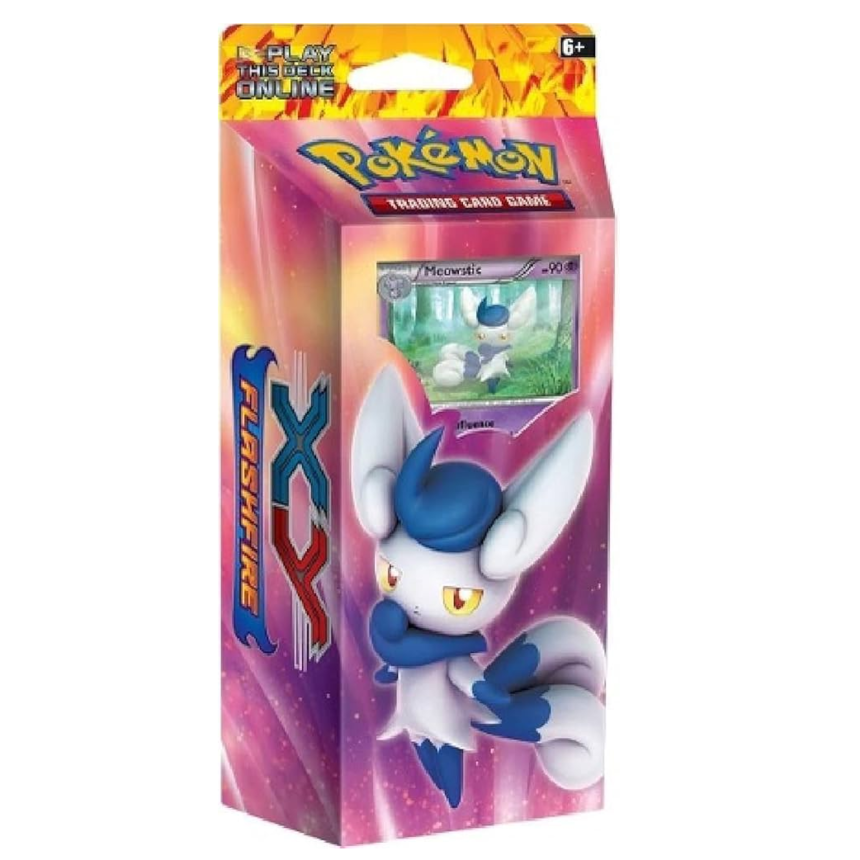 Baralho Temático Tufão Mistíco - Meowstic - Flash de Fogo (13)