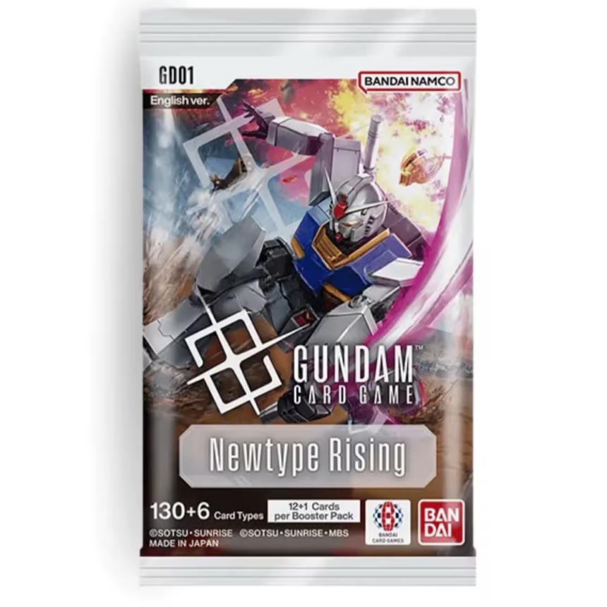 (ING) Single Booster (GD01) Newtype Rising - Gundam Card Game