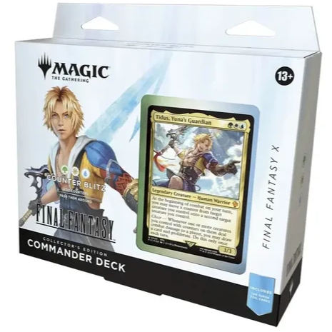 (ING) Commander Deck - Collector's Edition - Final Fantasy (Counter Blitz) - (GWU) Magic Mtg (10)