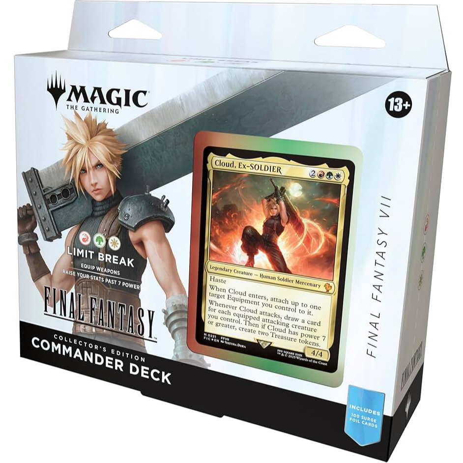 (ING) Commander Deck - Collector's Edition - Final Fantasy (Limit Break) - (RGW) Magic Mtg (11)