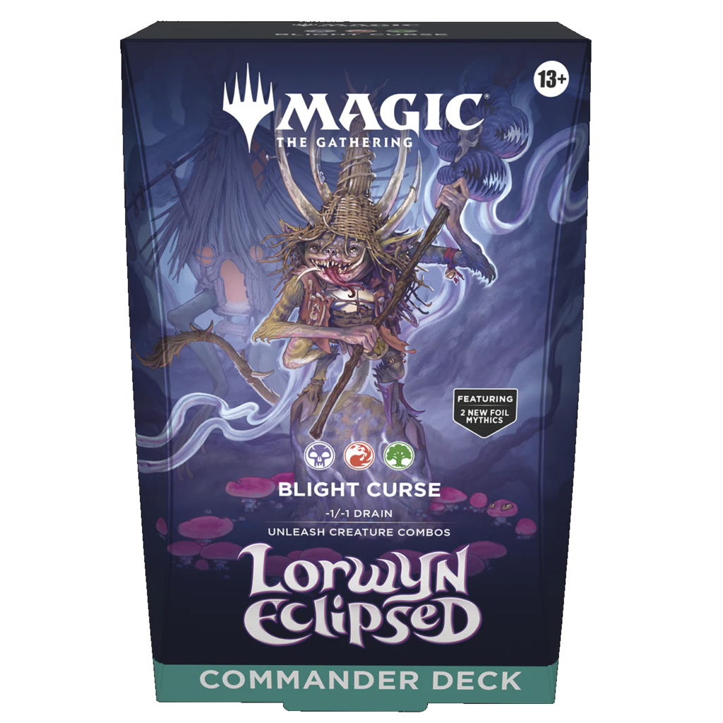(ING) Commander Deck Lorwyn Eclipsed - Blight Curse (BRG) - Magic Mtg (03)