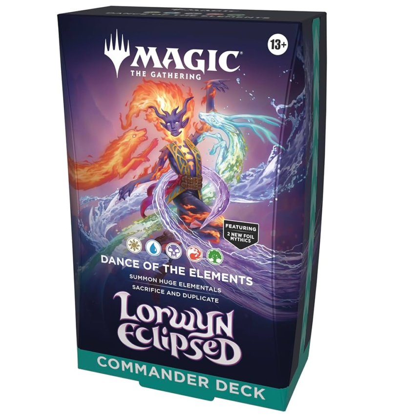 (ING) Commander Deck Lorwyn Eclipsed - Dance of the Elements (WUBRG) - Magic Mtg (04)