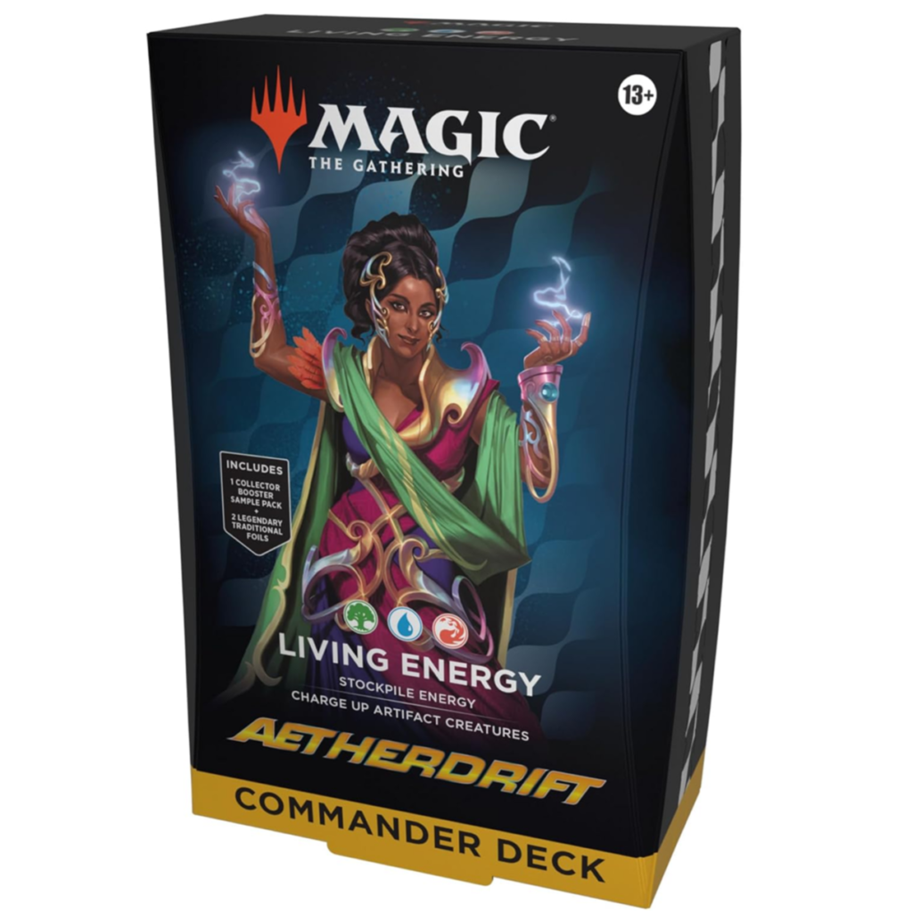 (ING) Commander Deck - Aetherdrift - Living Energy (GUR) - Magic Mtg (01)