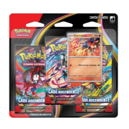 Blister Triplo (Charmeleon) - Caos Ascendente - Pokémon Tcg