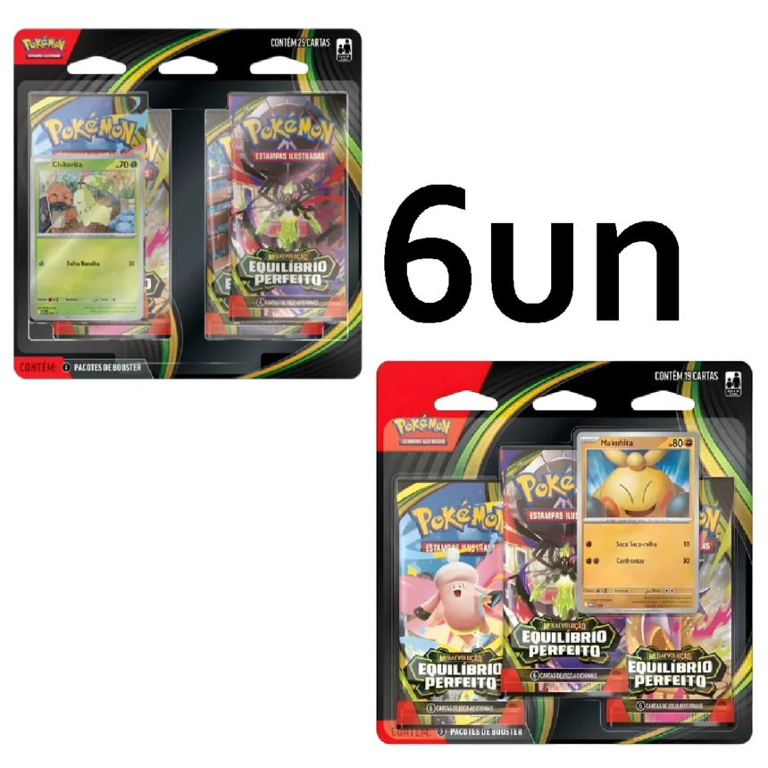 Kit 6un Equilíbrio Perfeito - Pokémon Tcg (10% off)