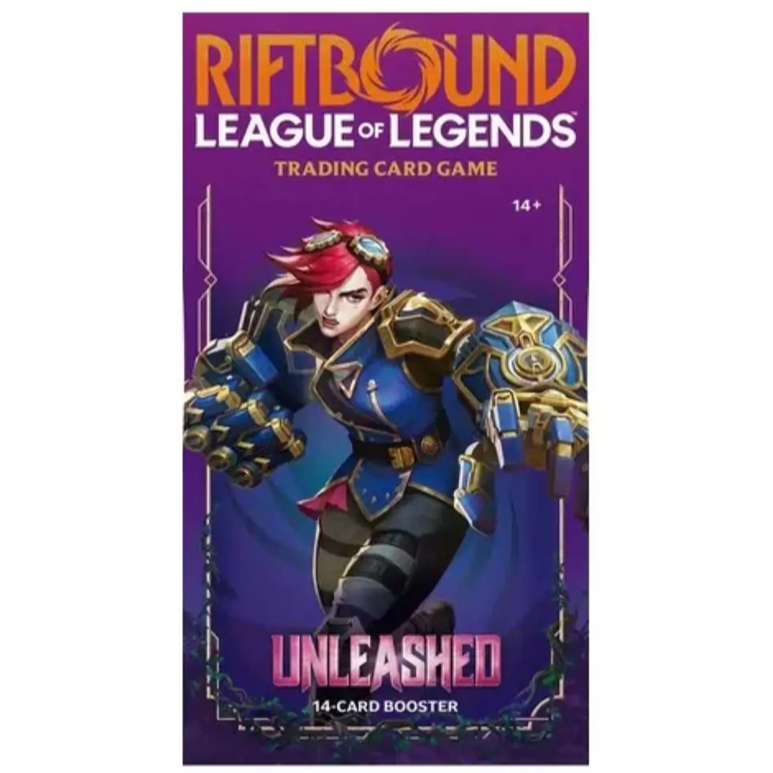 (ING) Single booster - Unleashed - Riftbound League of Legends Tcg