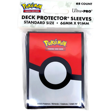 Deck Protector Sleeves Ultra Pro 65un - Pokébola (Pokémon Tcg) (121)