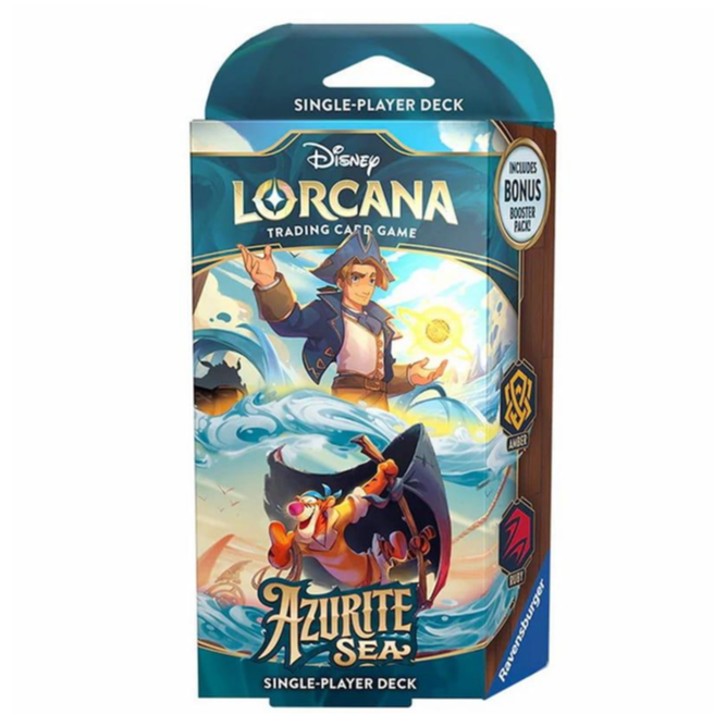 (ING) Starter Deck - Hawkins and Tiger (Azurite Sea) - Disney Lorcana Tcg (10)