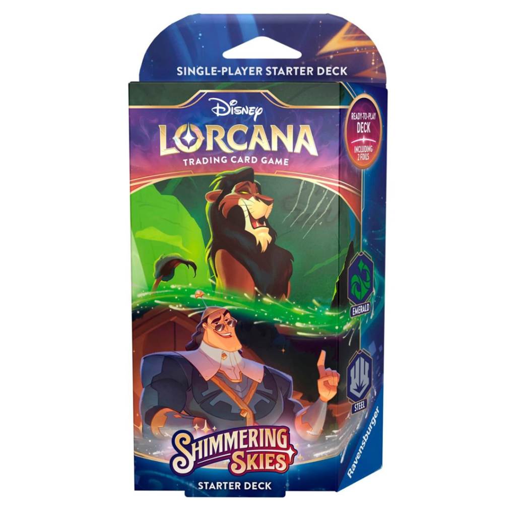 (ING) Starter Deck - Scar and Kronk (Shimmering Skies) - Disney Lorcana Tcg (12)