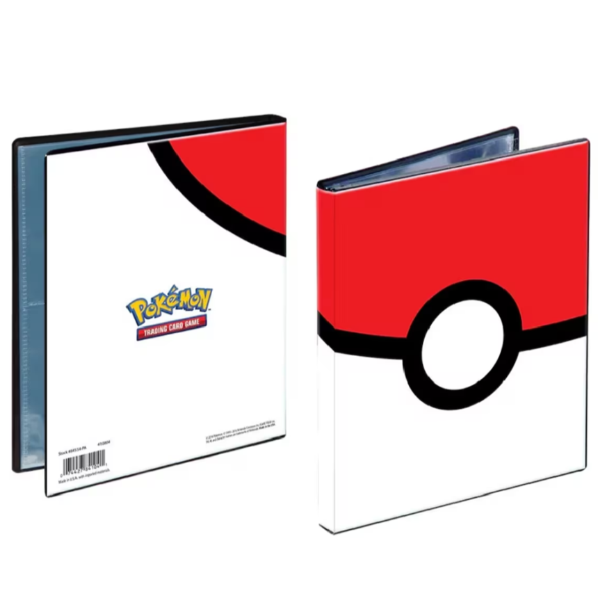 Ultra Pro - Fichário Fixo 4-Pocket (Pokébola) - Pokémon Tcg (118)