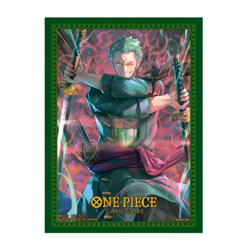 One Piece - Official Sleeve - 70un (Roronoa Zoro) (50)