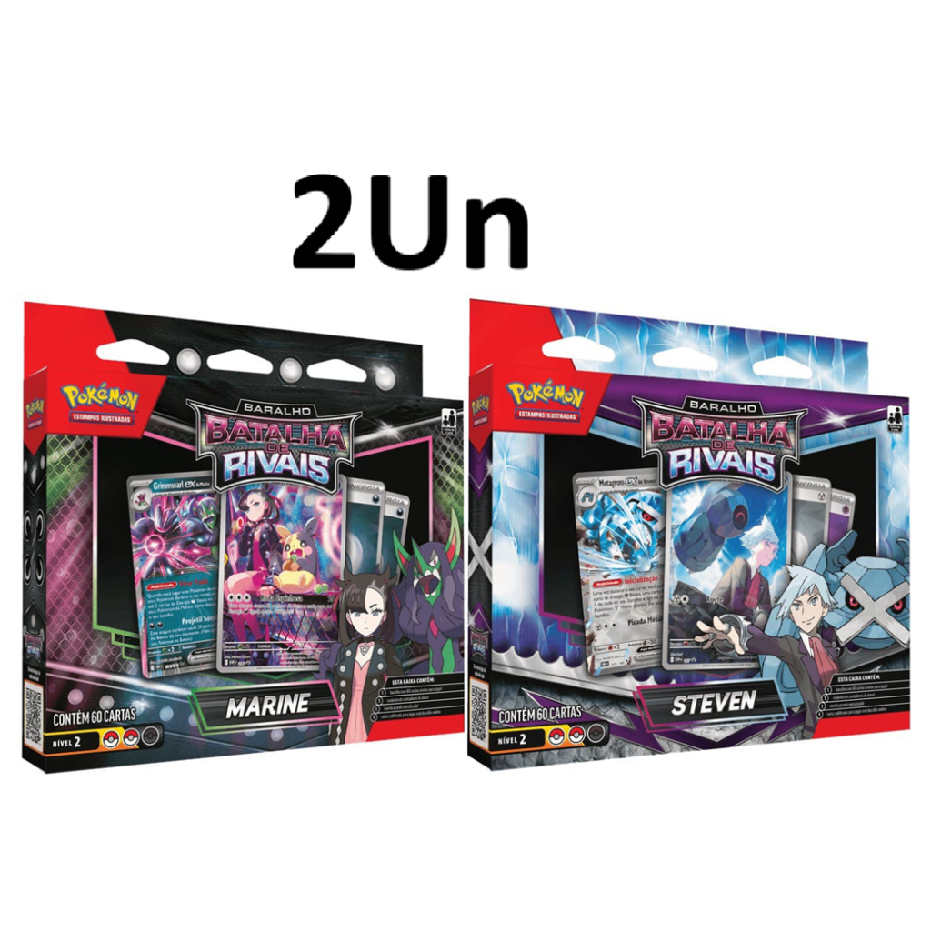 Kit 2Un Deck Baralho - Batalha de Rivais (10% Off)