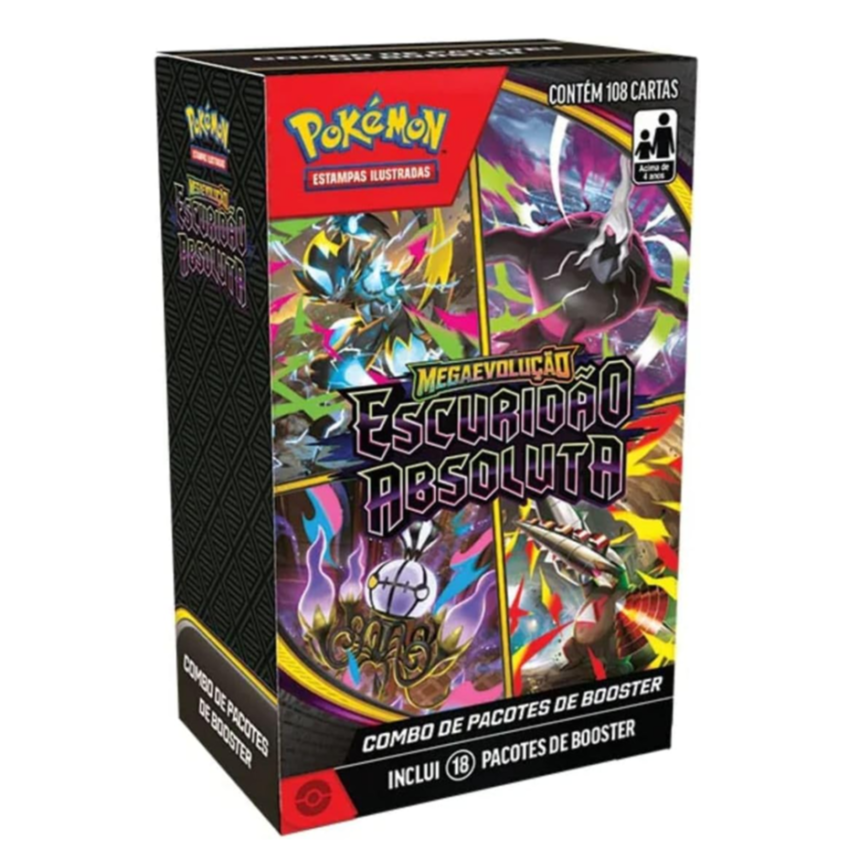 Mini Combo Box - Escuridão Absoluta - Pokémon Tcg