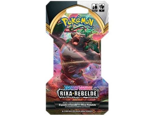Blister Unitário (Espada & Escudo 2) - Rixa Rebelde - Pokémon Tcg