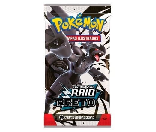 Booster Avulso (E&V 10.5) Raio Preto - Pokémon Tcg Trading Card Game
