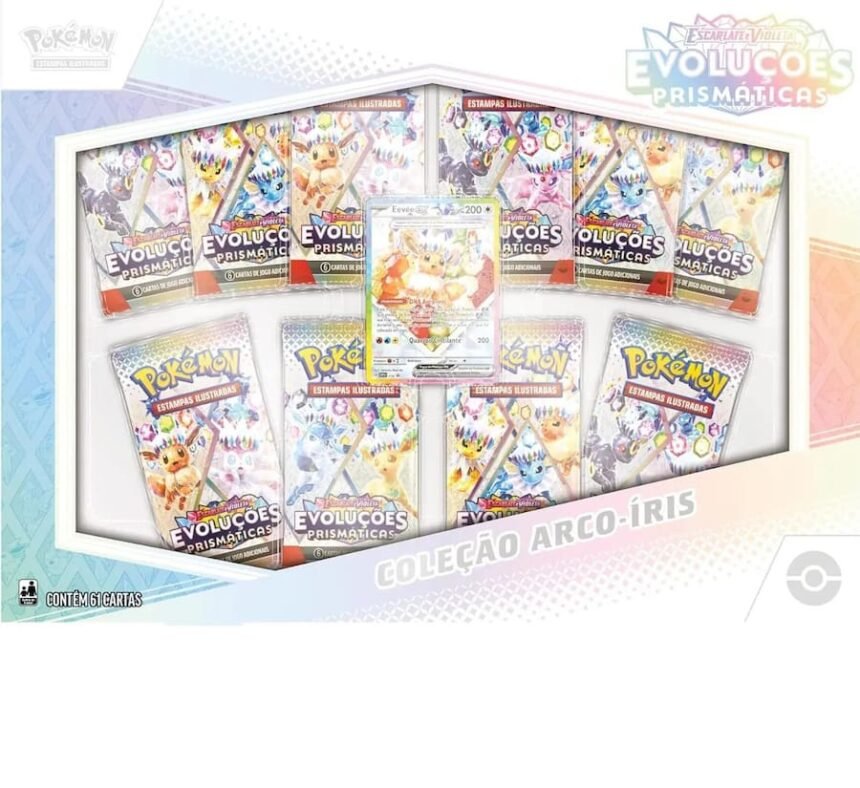 Box Coleção Arco-Íris (Evoluções Prismáticas) - Pokémon Tcg (013)