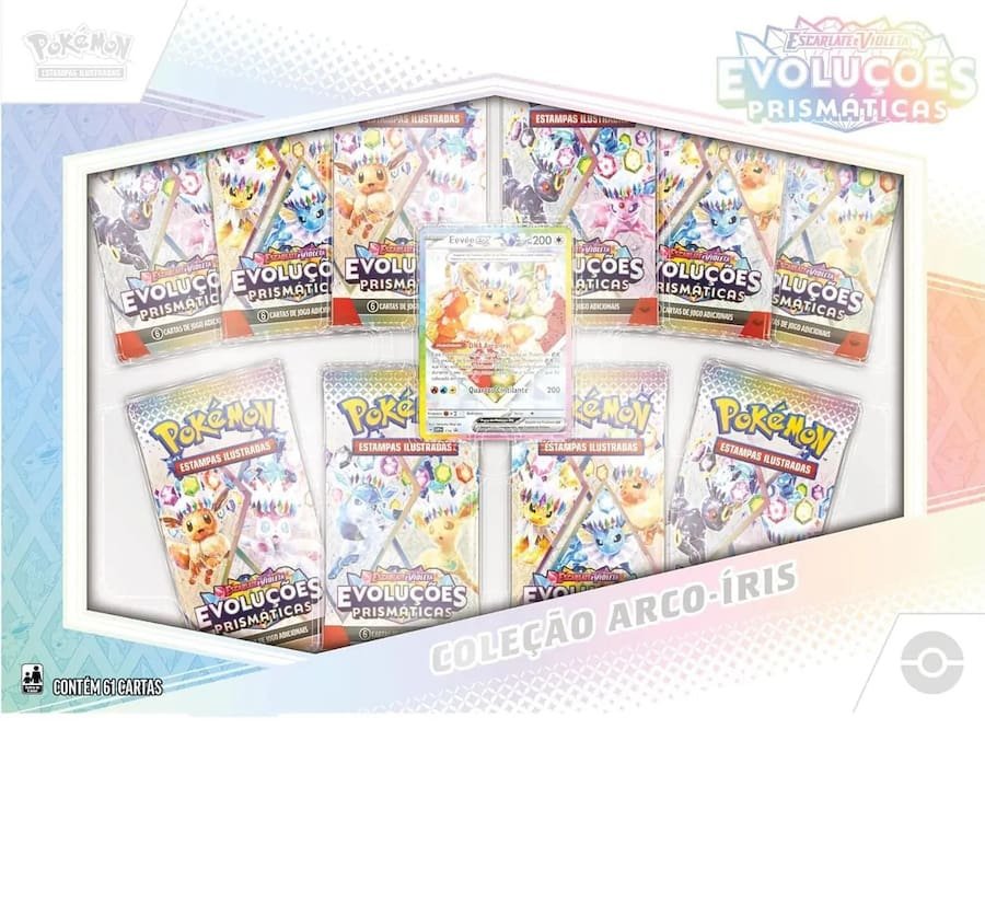 Box Coleção Arco-Íris (Evoluções Prismáticas) - Pokémon Tcg (013)