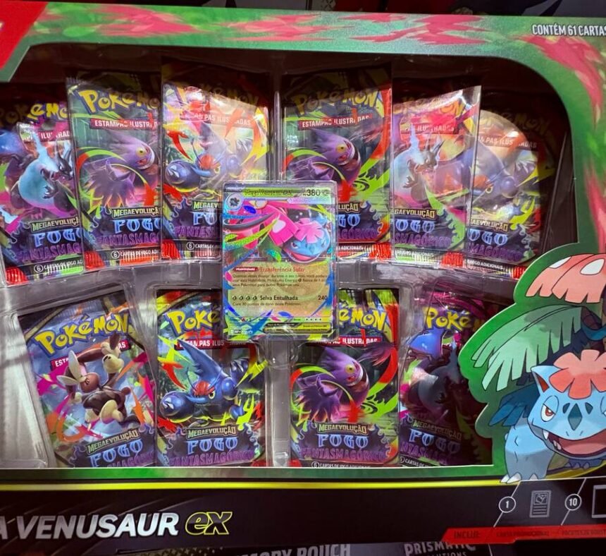 Box Coleção (Mega Venusaur Ex) - Pokémon Tcg (24)