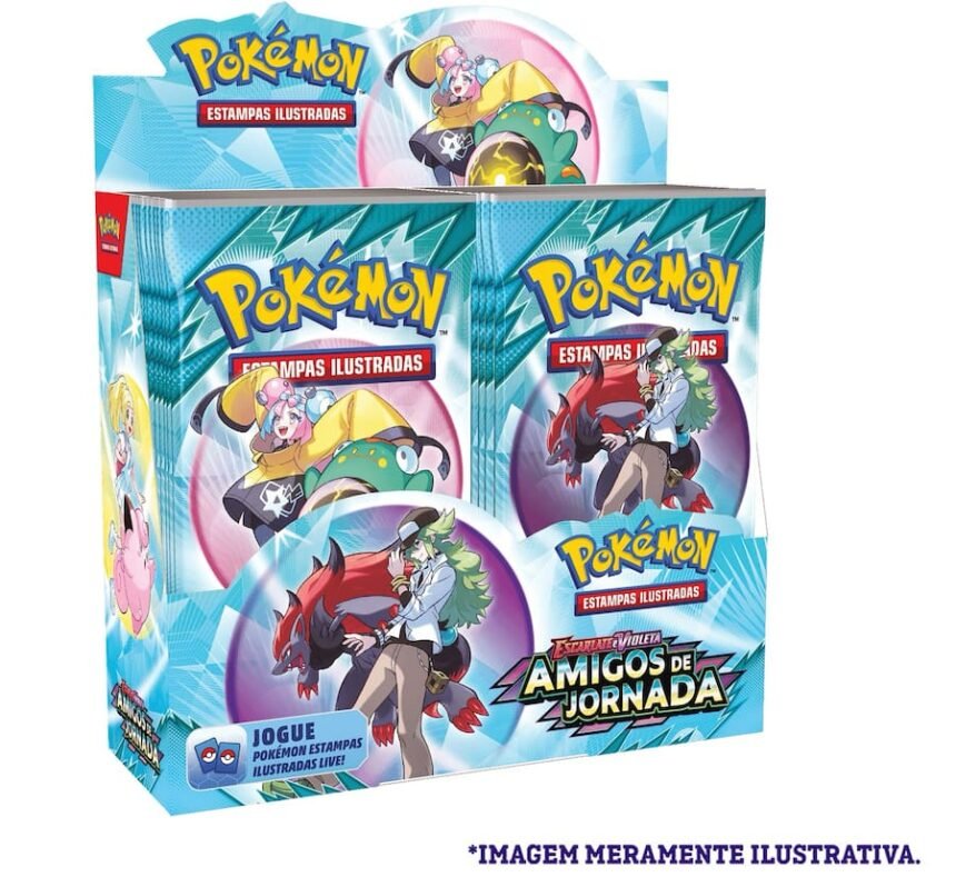 Box Display c/ 36 Booster - Amigos de Jornada (E&V 9) - Pokémon Tcg