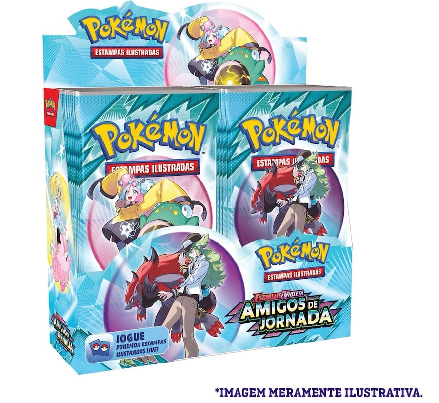 Box Display c/ 36 Booster - Amigos de Jornada (E&V 9) - Pokémon Tcg