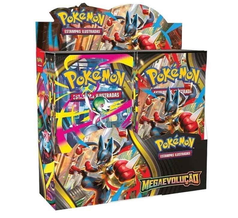 Caixa c/ 36x Booster - Megaevolução I (Meg) - Pokémon Tcg Trading Card Game