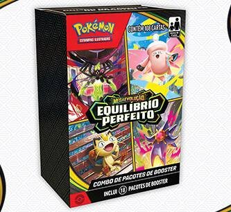 Combo Box c/ 18 Booster - Equilíbrio Perfeito - Pokémon Tcg