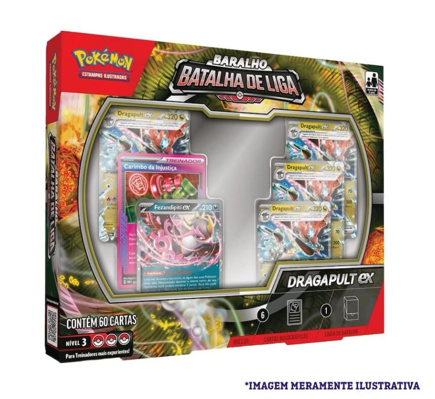Deck Baralho - Batalha de Liga (Dragapult Ex) - Pokémon Tcg (19)