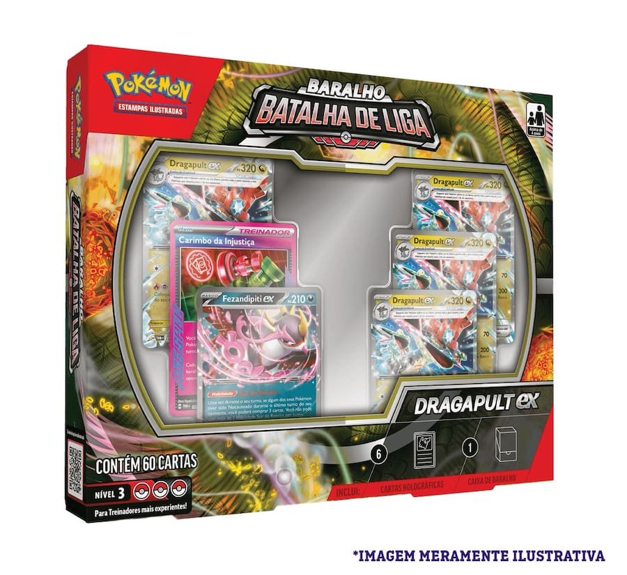 Deck Baralho - Batalha de Liga (Dragapult Ex) - Pokémon Tcg (19)