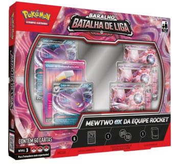 Deck Baralho - Batalha de Liga (Mewtwo Ex da Equipe Rocket) - Pokémon Tcg (17)