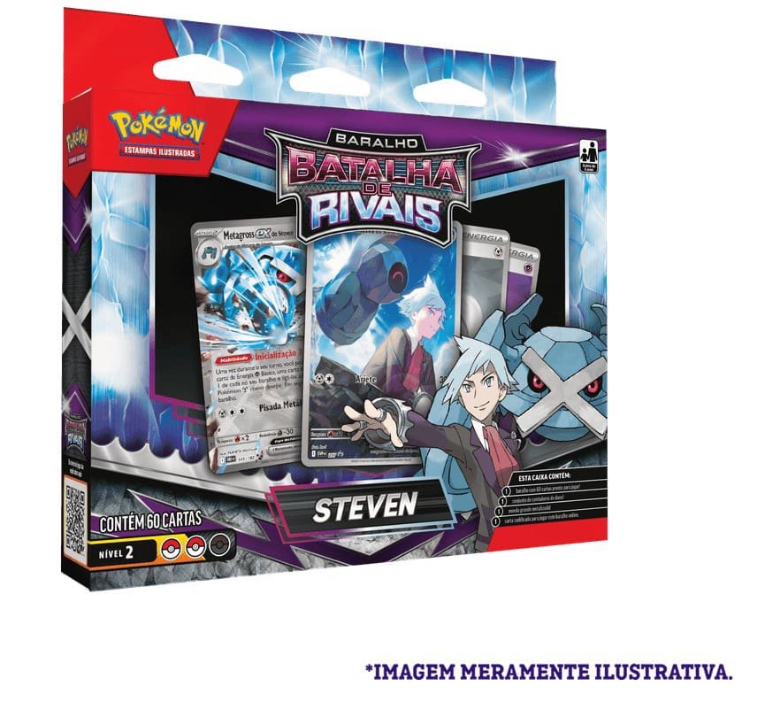 Deck Baralho - Batalha de Rivais (Steven) - Pokémon Tcg (26)