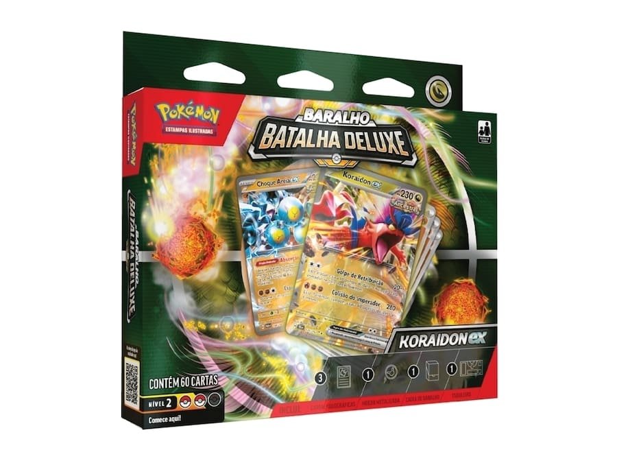 Deck Baralho - Batalha Deluxe (Koraidon Ex) - Pokémon Tcg (24)