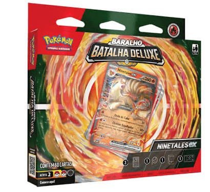 Deck Baralho - Batalha Deluxe (Ninetales Ex) - Pokémon Tcg (23)