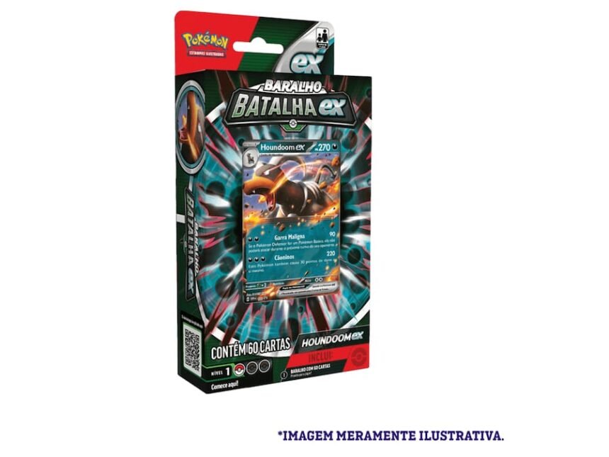 Deck Baralho Batalha Ex (Houndoom Ex) - Pokémon Tcg (04)