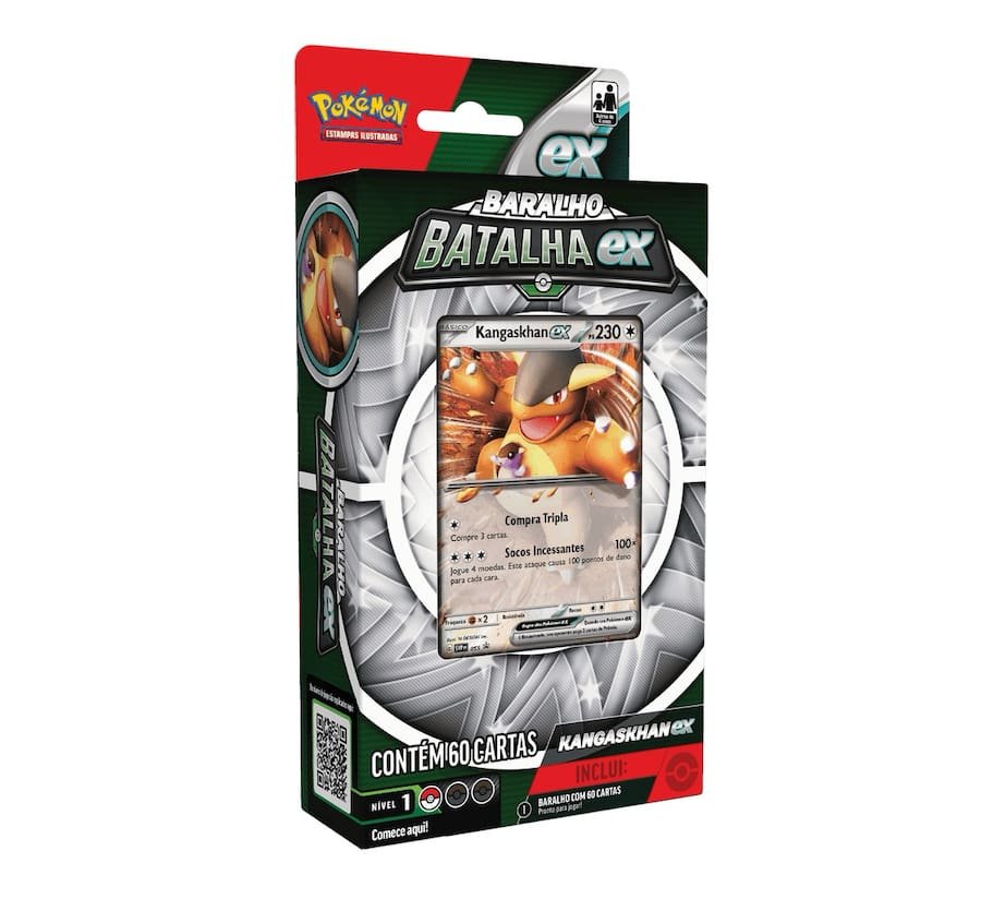 Deck Baralho Batalha Ex (Kangaskhan Ex) - Pokémon Tcg (01)