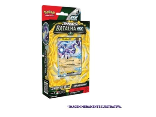 Deck Baralho - Batalha Ex (Miraidon Ex) - Pokémon Tcg (05)