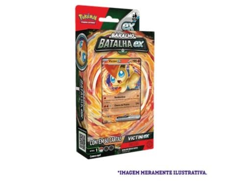 Deck Baralho Batalha Ex (Victini Ex) - Pokémon Tcg (03)