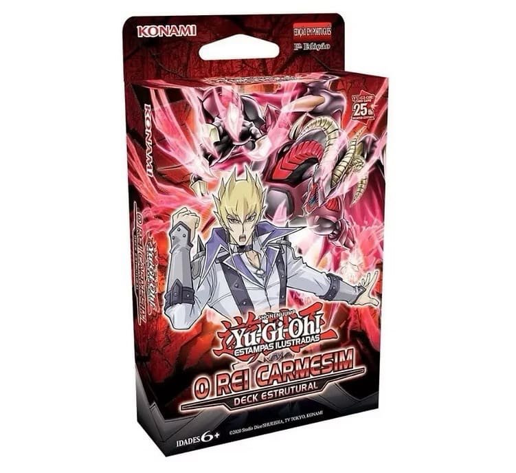 Deck Estrutural: O Rei Carmesim - Yu-Gi-Oh! Card Game