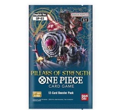 (Ing) Booster Avulso (Op-03) - Pillars of Strength - One Piece Card Game