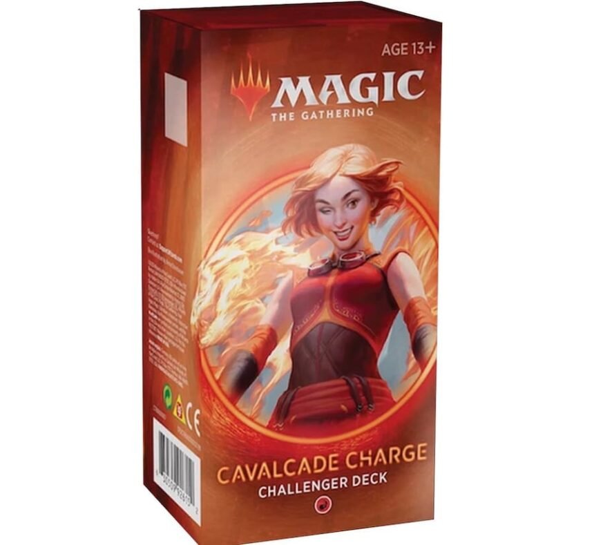 (Ing) Challenger Deck (2020) - Cavalcade Charge (R) - Magic Mtg (018)