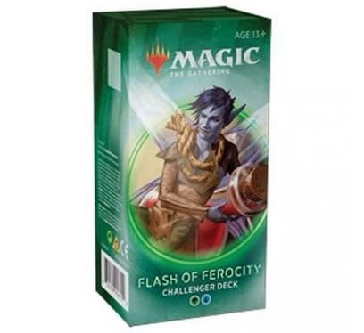 (Ing) Challenger Deck (2020) - Flash of Ferocity (G.U) - Magic Mtg (022)
