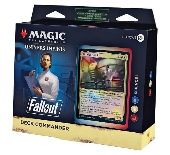 (Ing) Commander Deck - Fallout - Science! (Rwu) - Magic Mtg(017)