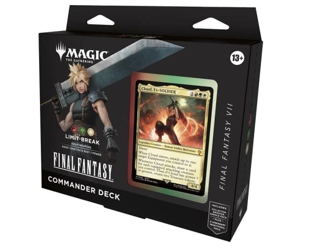 (ING) Commander Deck - Final Fantasy (Limit Break) (R.G.W) Magic Mtg (07)
