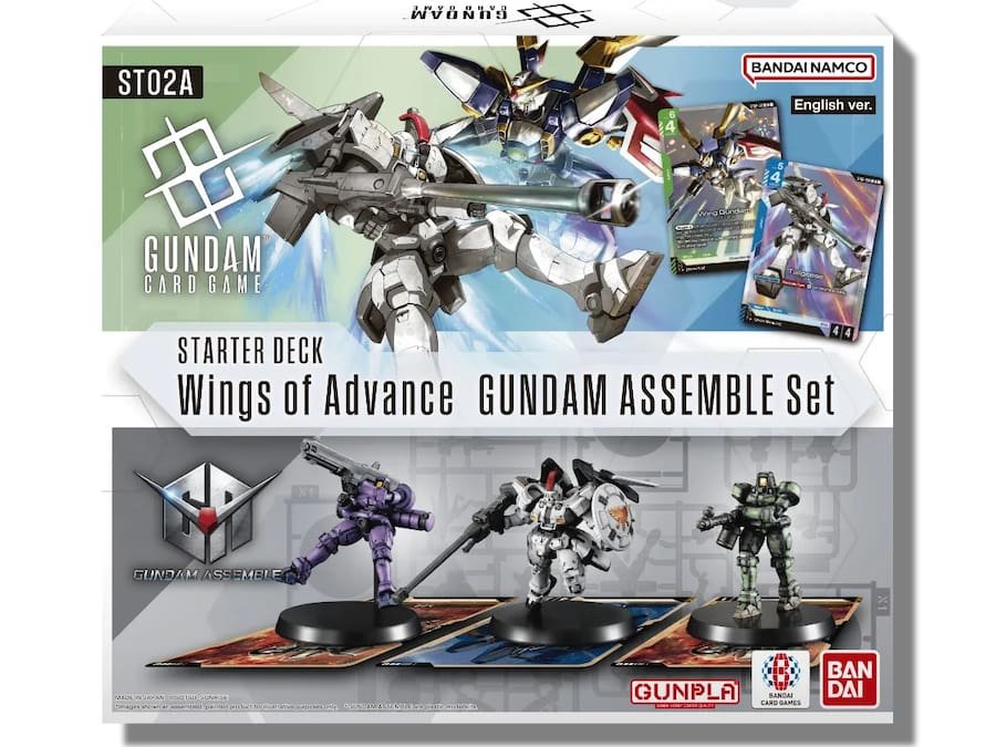 (ING) Starter Deck - ST02A - Wings of Advance Assemble Set - Gundam Card Game