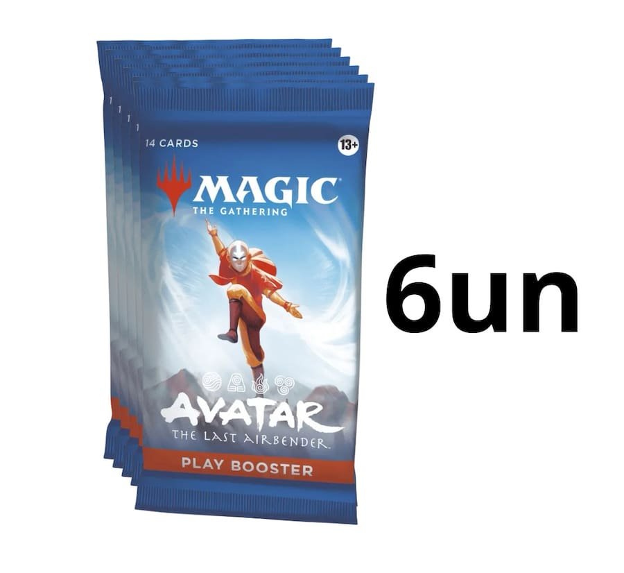 (ING) Kit c/6un - Play Booster (Avatar: The Last Airbender) - Magic Mtg (10% off)