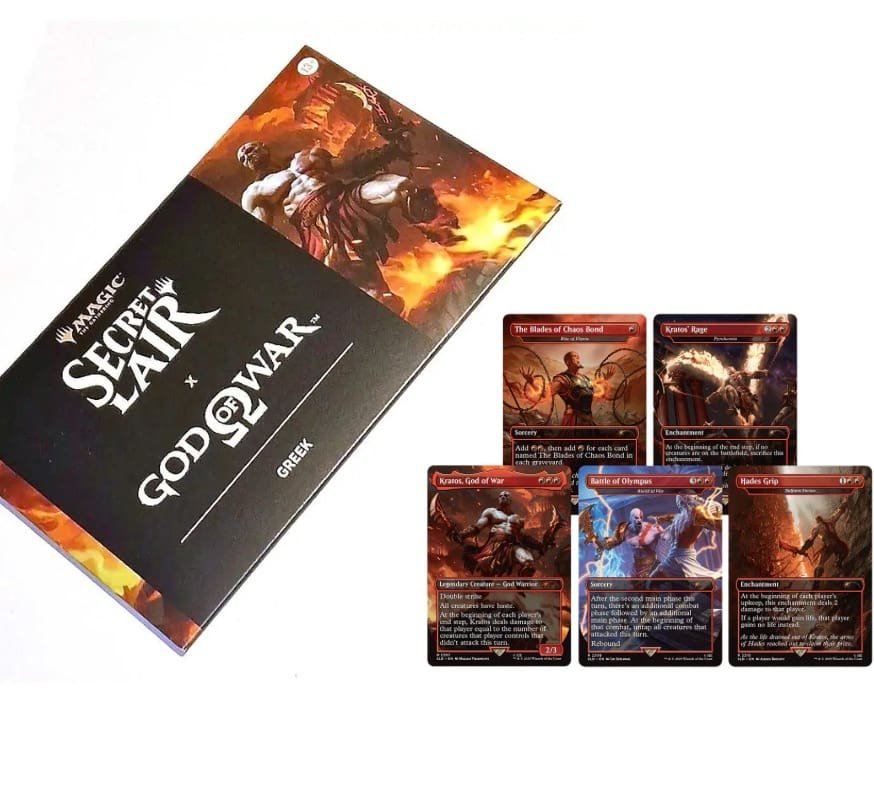 (ING) Secret Lair - God of War: Greek - Magic Mtg (011)